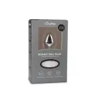 Bunny Tail Plug No. 1 - Sudraba/Balts dildo – 15 cm Foto 2