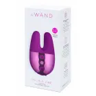 Le Wand Double Vibe – компактный интимный прибор с двойным мотором – вишнёвый — Фото 1