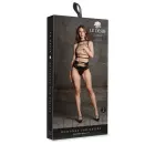 Helike Two Piece Set with Open Cups, Crop Top and Pantie – One Size Photo