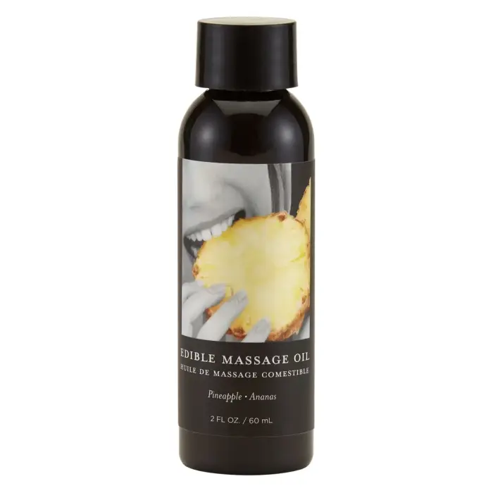 Earthly Body valgomas ananasų masažo aliejus – 60 ml