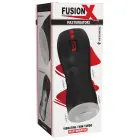 FUSION X Vibrating Twin Turbo Masturbator – Black — Photo 2