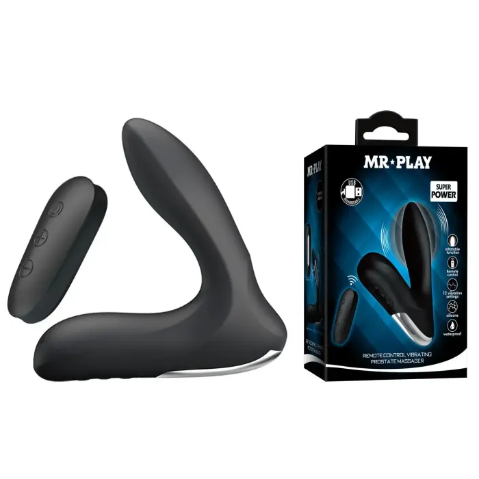 Mr. Play Tālvadības vibrējošs prostatas masieris