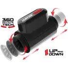Jamyjob Vortex Tech Turbo Masturbator – Black-Red — Photo 3