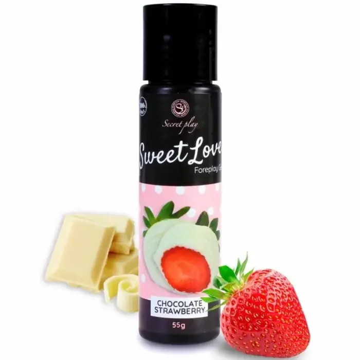 Secret Play Sweet Love söödav librikant maasika ja valge šokolaadi – 60 ml