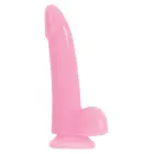 Gluds spīdošs dildo – 12.7 cm (5″) – Rozā — Foto 1