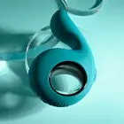 Evolved Thumbs Up divu motoru vibrators – 4.5 cm (1.75″) – tirkīza — Foto 6