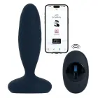 Jordan Navy Blue Thrusting Anal Vibrator – 12 cm (4.7″) — Photo 2