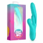Good Vibes Only Lisa Dual-Action vibrators ar kustību – 22 cm (8.5″) – rozā — Foto 1