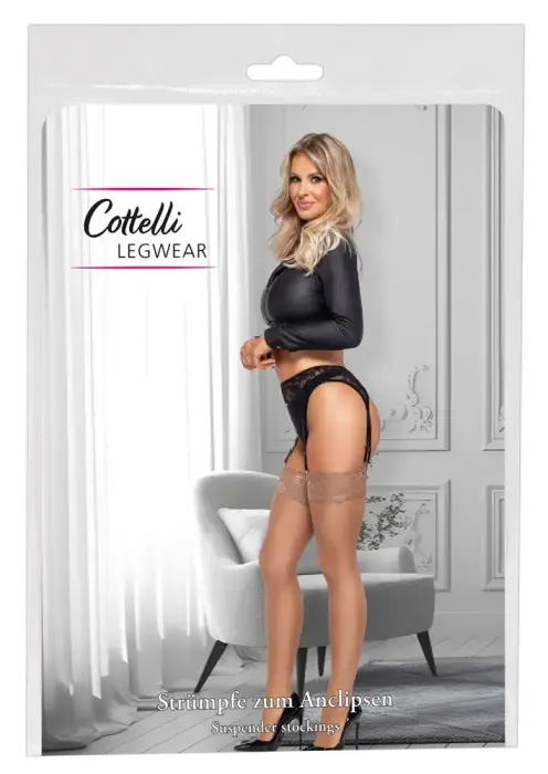 Cottelli LEGWARE чулки – телесный – M