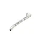 Kiotos Hollow Penis Plug with 2 Removable Knobs – 10.9 cm – Metal — Photo 1