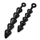 Anal Links Extra Large Anal Beads – 39.5 cm (15.5″) – Black — Photo 1