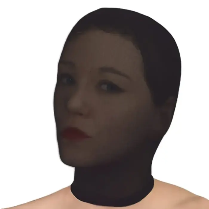 Black Head Stocking Hood Foto 3