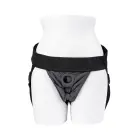 Gender X Double Rider Adjustable Lycra Harness with Vibrating Ring — Photo 5