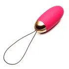 Elva Plum Red uzlādējams lodes vibrators ar tālvadības pulti – 8.1 cm — Foto 3