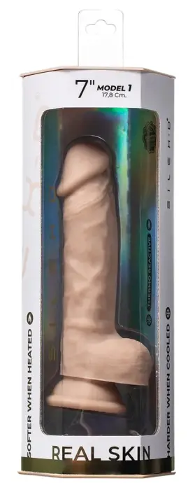 SilexD Real Skin Model 1 reālistisks dildo – 18 cm (7″)