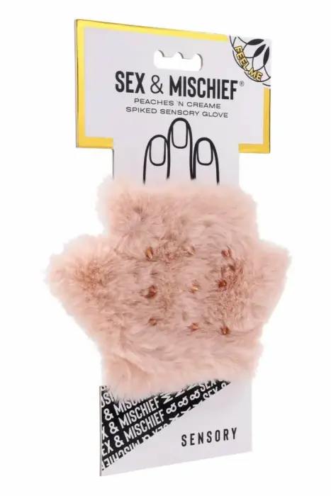 Peaches 'N Creame – ogakeste sensoorne kindas – kunstkarusnahk – roosa kuld