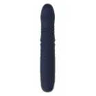 GODDESS AFRODITE vibratorius su judėjimu aukštyn ir žemyn ir besisukančiais karoliukais – 22.3 cm (8.78″) – tamsiai mėlynas — Nuotrauka 5