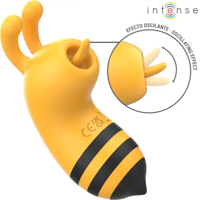 INTENSE Maya 360° Rotating Tongue Vibrator – Yellow