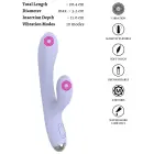 beau cœur Rivano Curved Rabbit Vibrator – 20.4 cm (8″) — Photo 13