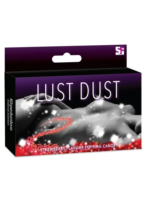 Lust Dust клубничные шипучие конфеты