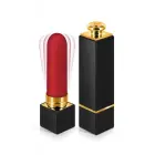 MYLADY BLACK EMPIRE USB lūpdažio klitorio stimuliatorius – 7 cm – juodas — Nuotrauka 3