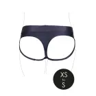 Vibreerivad strap-on stringid eemaldatavate tagarihmadega – mustad – XS/S — Foto 11