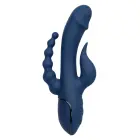 Triple Orgasm Triple Stimulation Vibrator – Blue — Photo 10