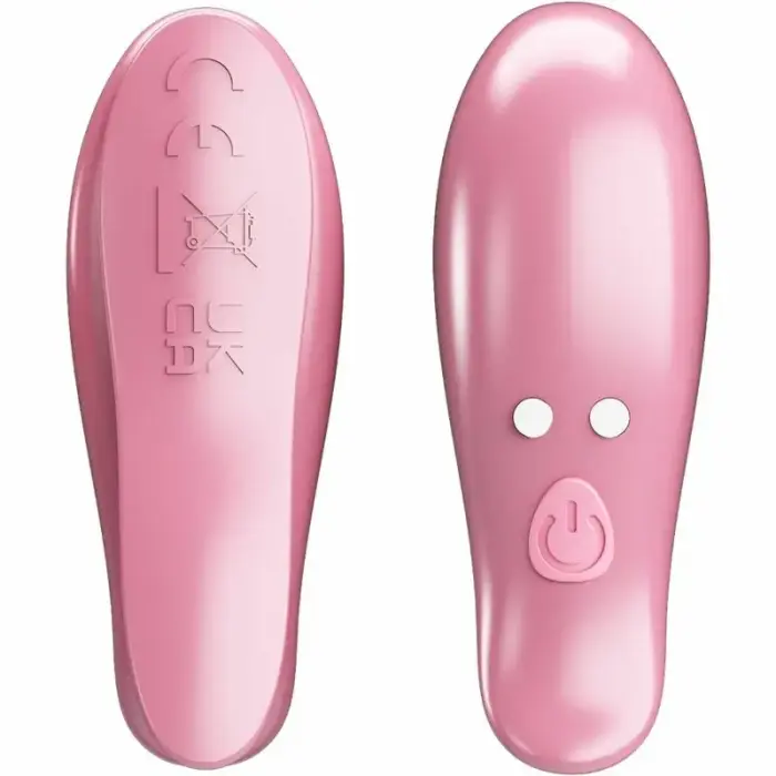 Pretty Love Cailey Wireless Vibrating Nipple Clamps – Pink