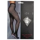 Bewicked Up All Night tīkliņa zeķubikses – melnas – One size — Foto 4