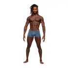 Male Power Inter-mingle Boxer Shorts – Blue – L — Photo 4