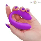 INTENSE NORA vibruojantis spaustuko stimuliatorius – violetinis — Nuotrauka 6