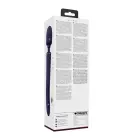Kiku двусторонний wand вибратор со стимулятором точки G с функцией взмахов – 18 cm (7″) – фиолетовый — Фото 2