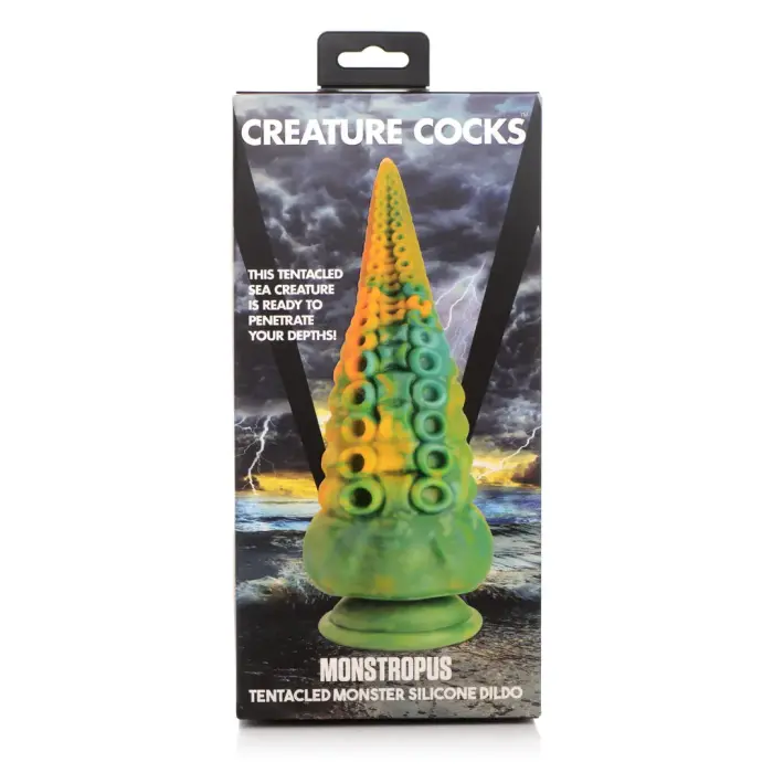 Monstropus Tentacled Monster Dildo – 21.5 cm (8.5″) – Multicolored