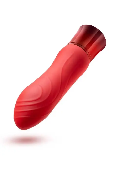 OH MY GEM DESIRE RUBY vibrators – 14 cm (5.5″) – sarkans Foto 4