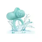 Nubby Lover’s Delight вибрирующее кольцо для члена – синий — Фото 7