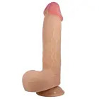 BAILE realistlik liugleva nahaga dildo – 23.4 cm (9.2″) – nahavärv — Foto 2