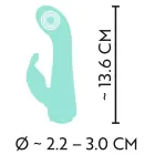 Cuties mini vibratorius – 13.6 cm (5.4″) – žalias — Nuotrauka 12
