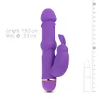 Гибкий кролик-вибратор Teazers – 18 см (7″) – фиолетовый — Фото 7