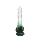 Kiotos Cox Color dildo su siurbtuku – 22.5 cm (9″) – Skaidrus — Nuotrauka 5
