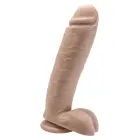 Realistic Dildo with Balls – 25.5 cm (10″) – Skin — Photo 1