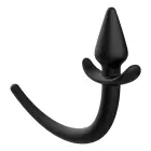 Addicted Toys Puppy Tail Silicone Plug – 7 cm – Black — Photo 3
