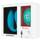 Wearwatch Dual Technology вибратор для пар с пультом-часами WatchMe – индиго/морская волна — Фото 7