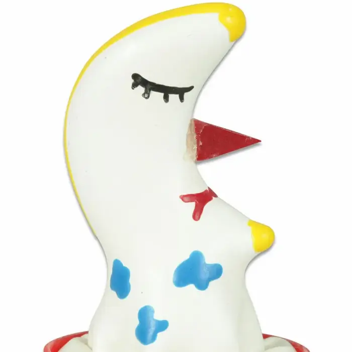 Condomerie Hand-Painted Decorative Condom Moon Design – Unique Art Piece