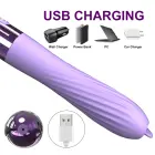 Sildošais G-punkta vibrators ar mēles stimulatoru – uzlādējams — Foto 6