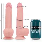 RockArmy Spitfire Liquid Silicone System Strap-On Dildo Set – 21 cm (8.3″) – Skin — Photo 3