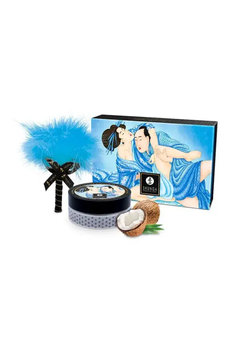 Kokosriekstu ķermeņa pūderis Foto 4