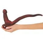 Beasty Cocks Panthera kahepoolne dildo – 30 cm – must — Foto 7