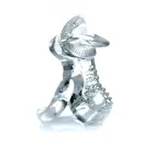 Vibrējošs dzimumlocekļa gredzens ar mēles stimulatoru – caurspīdīgs Foto 7