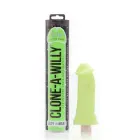 Набор Clone-A-Willy Glow-in-the-Dark Green – система для создания индивидуального слепка — Фото 1