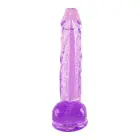Bubblegum Blast Candy Twist – želeedildo iminapaga – lilla – 24 cm — Foto 4